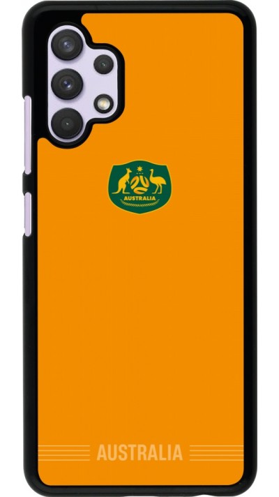 Samsung Galaxy A32 Case Hülle - Australien 2026 personalisierbares Fussballtrikot