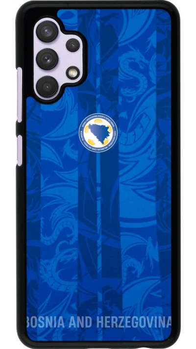 Samsung Galaxy A32 Case Hülle - Bosnien und Herzegowina 2026 personalisierbares Fussballtrikot