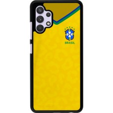 Samsung Galaxy A32 Case Hülle - Brasilien 2022 personalisierbares Fußballtrikot