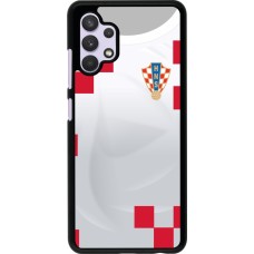 Samsung Galaxy A32 Case Hülle - Kroatien 2022 personalisierbares Fussballtrikot