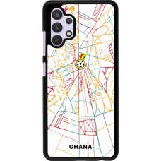 Samsung Galaxy A32 Case Hülle - Ghana 2026 personalisierbares Fussballtrikot