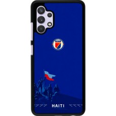 Samsung Galaxy A32 Case Hülle - Haiti 2026 personalisierbares Fussballtrikot