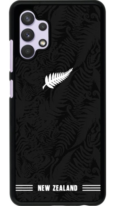 Samsung Galaxy A32 Case Hülle - Neuseeland 2026 personalisierbares Fussballtrikot