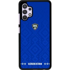 Samsung Galaxy A32 Case Hülle - Usbekistan 2026 personalisierbares Fussballtrikot