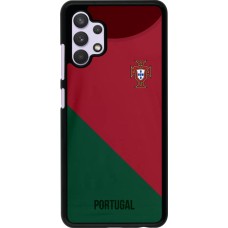 Samsung Galaxy A32 Case Hülle - Fussballtrikot Portugal2022