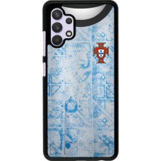 Samsung Galaxy A32 Case Hülle - Portugal Away personalisierbares Fussballtrikot