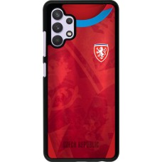 Coque Samsung Galaxy A32 - Maillot de football République Tchèque personnalisable