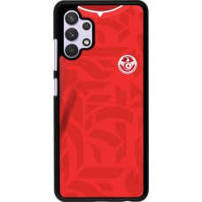 Coque Samsung Galaxy A32 - Maillot de football Tunisie 2022 personnalisable