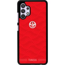 Samsung Galaxy A32 Case Hülle - Tunesien 2026 personalisierbares Fussballtrikot