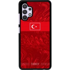 Samsung Galaxy A32 Case Hülle - Türkei 2026 personalisierbares Fussballtrikot