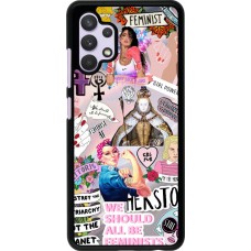 Coque Samsung Galaxy A32 - Girl Power Collage