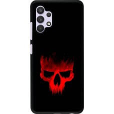 Samsung Galaxy A32 Case Hülle - Halloween 2023 scary skull
