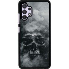 Samsung Galaxy A32 Case Hülle - Halloween 2024 smoky skull