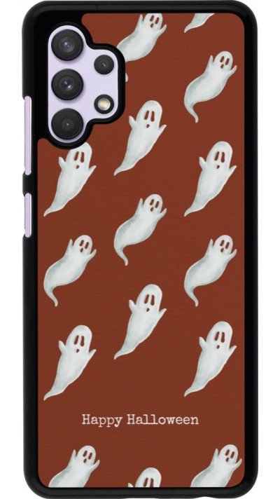 Samsung Galaxy A32 Case Hülle - Halloween 2025 Pattern of ghosts