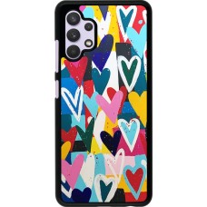Coque Samsung Galaxy A32 - Joyful Hearts