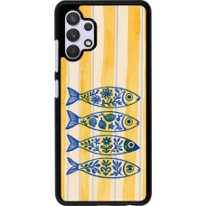 Samsung Galaxy A32 Case Hülle - Portuguese fish 2026
