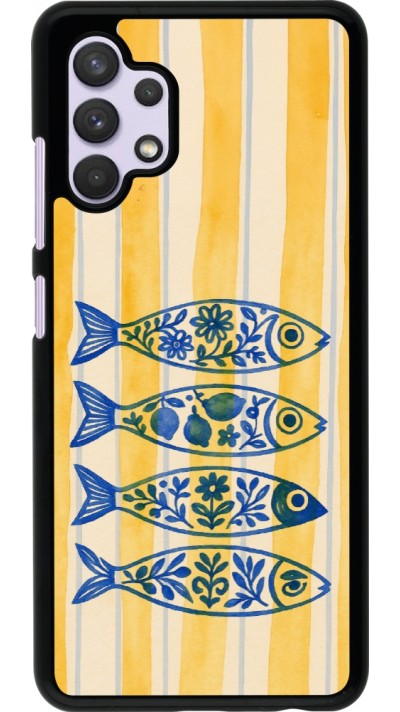 Samsung Galaxy A32 Case Hülle - Portuguese fish 2026