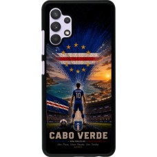 Samsung Galaxy A32 Case Hülle - Fussball Kap Verde splash 2026