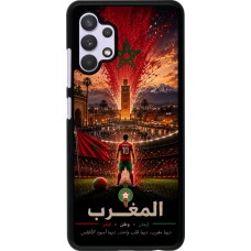 Samsung Galaxy A32 Case Hülle - Fussball Marokko splash 2026