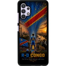 Samsung Galaxy A32 Case Hülle - Fussball Demokratische Republik Kongo splash 2026