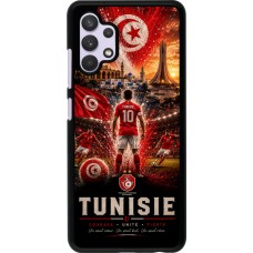 Samsung Galaxy A32 Case Hülle - Fussball Tunesien splash 2026