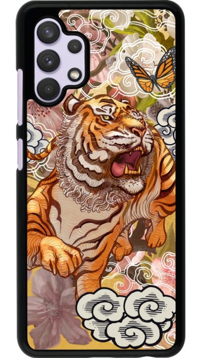 Samsung Galaxy A32 Case Hülle - Spring 23 japanese tiger