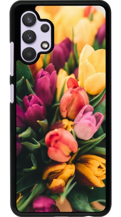 Samsung Galaxy A32 Case Hülle - Bouquet of tulips 2026