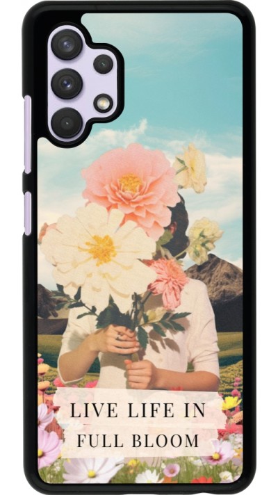 Samsung Galaxy A32 Case Hülle - Live life in full moon 2026