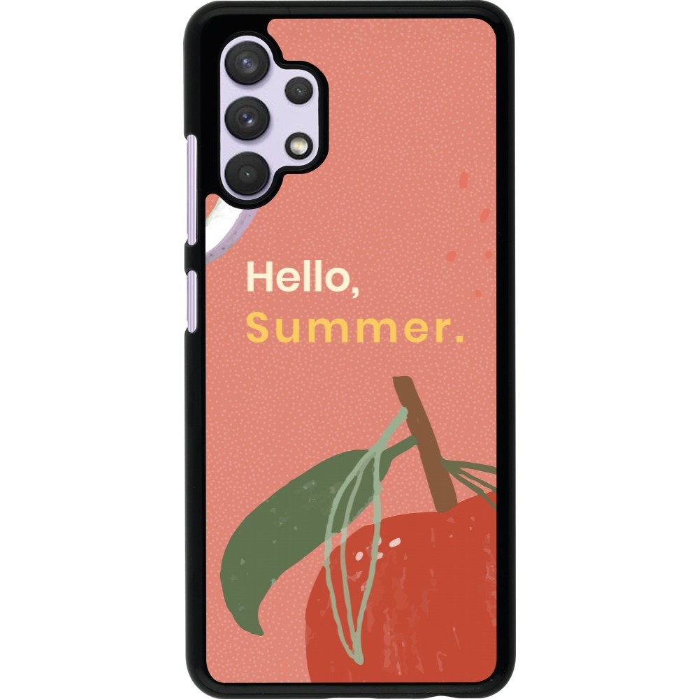 Samsung Galaxy A32 Case Hülle - Summer 2025 Hello summer