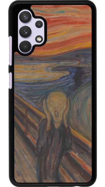 Samsung Galaxy A32 Case Hülle - Kunstbild - Der Schrei - Edvard Munch