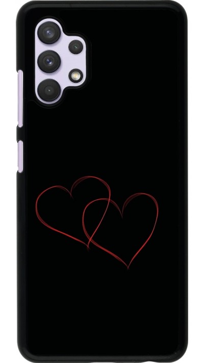 Samsung Galaxy A32 Case Hülle - Valentine 2023 attached heart