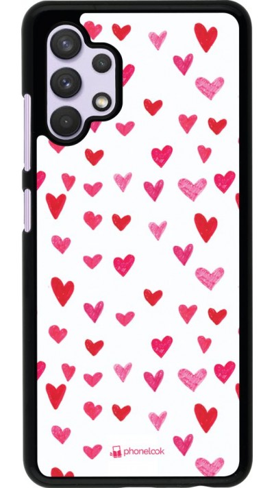 Hülle Samsung Galaxy A32 - Valentine 2022 Many pink hearts