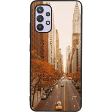 Samsung Galaxy A32 Case Hülle - Silikon schwarz Autumn 2024 New York city