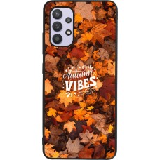 Samsung Galaxy A32 Case Hülle - Silikon schwarz Autumn 25 Autumn vibes