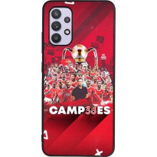 Coque Samsung Galaxy A32 - Silicone rigide noir Benfica Campeoes 2023