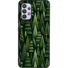 Coque Samsung Galaxy A32 - Silicone rigide noir Christmas 25 Pattern Xmas Tree
