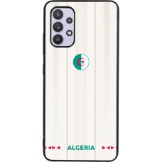 Samsung Galaxy A32 Case Hülle - Silikon schwarz Algerien 2026 personalisierbares Fussballtrikot