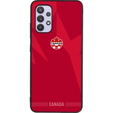 Samsung Galaxy A32 Case Hülle - Silikon schwarz Kanada 2026 personalisierbares Fussballtrikot
