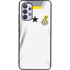Samsung Galaxy A32 Case Hülle - Silikon schwarz Ghana 2022 personalisierbares Fussballtrikot