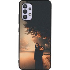 Samsung Galaxy A32 Case Hülle - Silikon schwarz Halloween 2025 Scream