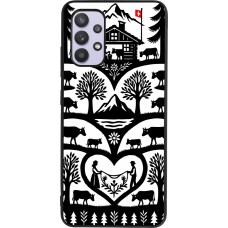 Samsung Galaxy A32 Case Hülle - Silikon schwarz Poya Schweiz 2