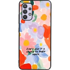 Samsung Galaxy A32 Case Hülle - Silikon schwarz Every day is a chance 2026