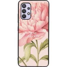 Samsung Galaxy A32 Case Hülle - Silikon schwarz Just Bloom 2026
