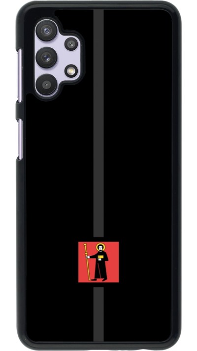 Samsung Galaxy A32 5G Case Hülle - Kanton GL schwarz