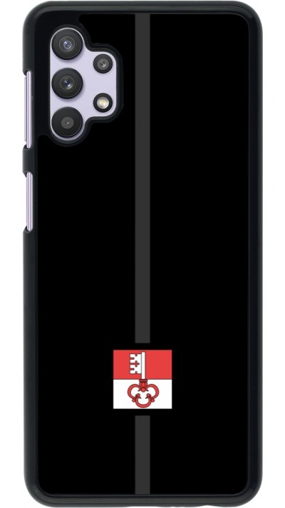 Samsung Galaxy A32 5G Case Hülle - Kanton OW schwarz