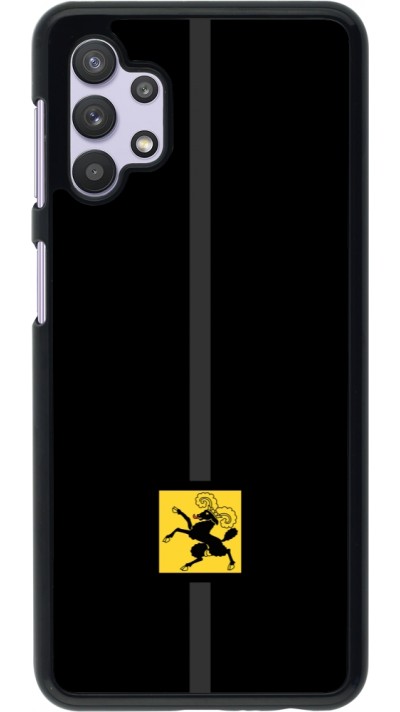 Samsung Galaxy A32 5G Case Hülle - Kanton SH schwarz