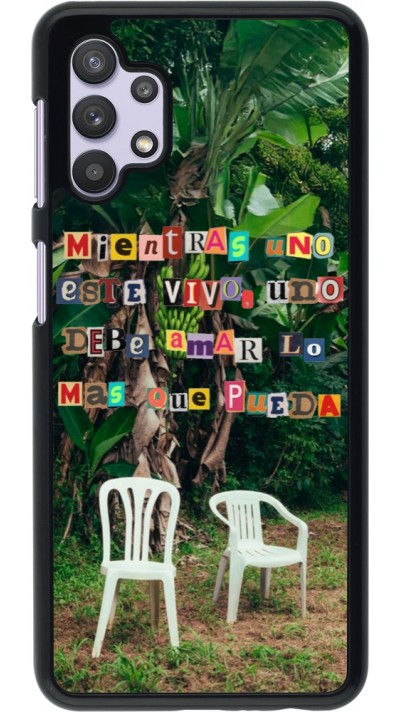 Samsung Galaxy A32 5G Case Hülle - Chairs DTMF