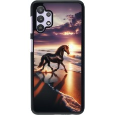 Samsung Galaxy A32 5G Case Hülle - Pferd majestätisch Strand