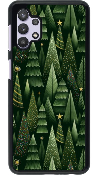 Samsung Galaxy A32 5G Case Hülle - Christmas 25 Pattern Xmas Tree
