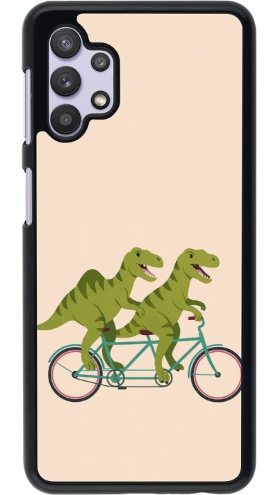 Samsung Galaxy A32 5G Case Hülle - Dinosaurs on bikes 2026